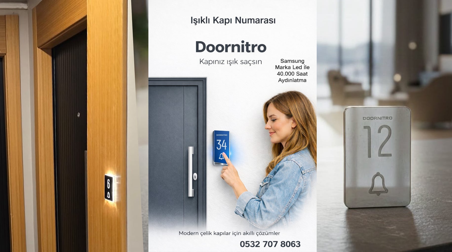 Doornitro Işıklı kapı numarası